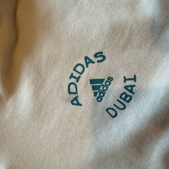 Adidas Cream Hoodie - Picture 2 of 5